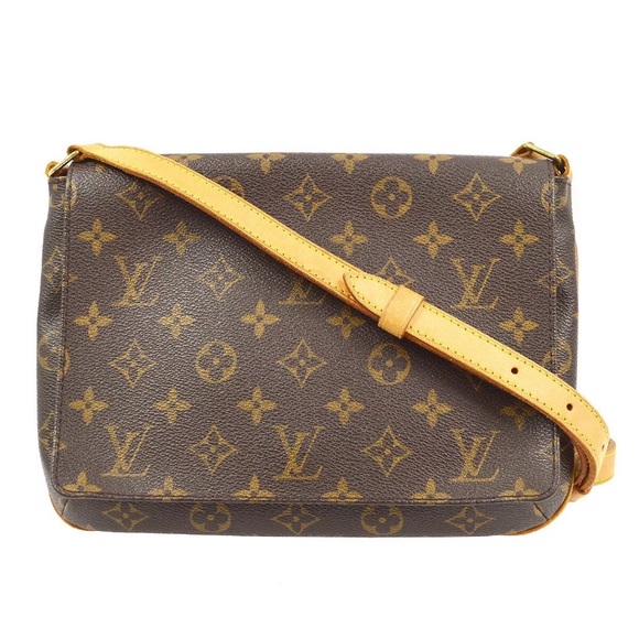 100% Authentic Louis Vuitton Musette Tango Monogram long strap body cross Bag - Picture 4 of 14